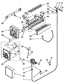 Icemaker Parts For Kenmore Freestanding Ice Maker 4317943 From Appliancepartspros.Com