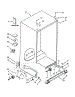 Parts for Kenmore 106.51783412 (10651783412, 106 51783412): Cabinet ...