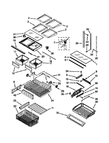 59679463410 Kenmore Refrigerator Parts & Free Repair Help ...