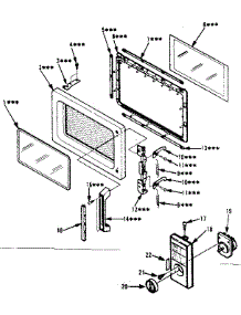 Parts For Kenmore 56548728611 Microwave Liancepartspros Parts For Kenmore 56548728611 Microwave