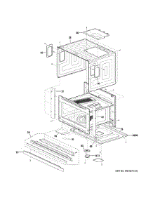 Oven Cavity Parts parts for Ge Microwave PWB7030EL2ES from AppliancePartsPros.com