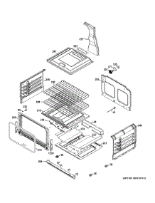 Lower Oven parts for Ge Range JGB850SEF2SS from AppliancePartsPros.com