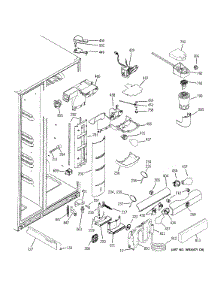 Fresh Food Section parts for Ge Refrigerator PSS23KSEBCSS from AppliancePartsPros.com
