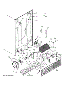 Sealed System & Mother Board parts for Ge Refrigerator GSE30VHBATSS from AppliancePartsPros.com