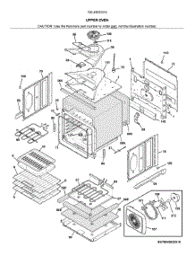 Upper Oven parts for Kenmore Wall Oven 790.49523315 (79049523315, 790 49523315) from AppliancePartsPros.com
