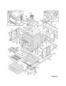 Lower Oven parts for Kenmore Wall Oven 790.49612314 (79049612314, 790 49612314) from AppliancePartsPros.com