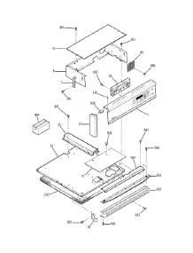 Control Panel parts for Kenmore Wall Oven 911.30169895 (91130169895, 911 30169895) from AppliancePartsPros.com