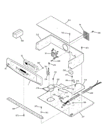 Control Panel parts for Kenmore Wall Oven 911.49044200 (91149044200, 911 49044200) from AppliancePartsPros.com