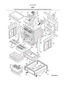 Body parts for Kenmore Range 790.42529318 (79042529318, 790 42529318) from AppliancePartsPros.com