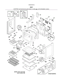 Body parts for Kenmore Range 790.94193314 (79094193314, 790 94193314) from AppliancePartsPros.com