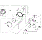 Parts for Samsung WF42H5200AW/A2 Washer