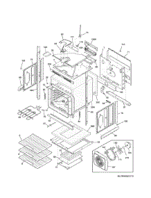 Lower Oven parts for Kenmore Wall Oven 790.49529314 (79049529314, 790 49529314) from AppliancePartsPros.com