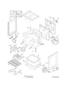 Body parts for Kenmore Range 790.90014312 (79090014312, 790 90014312) from AppliancePartsPros.com