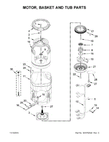 11029132410 Kenmore Washer Parts & Free Repair Help - AppliancePartsPros