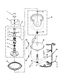Parts for Kenmore 11021182013 Washer - AppliancePartsPros.com