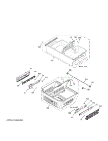 Freezer Shelves parts for Ge Refrigerator GFE28GGKCWW from AppliancePartsPros.com