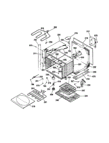 Upper Body parts for Kenmore Wall Oven 911.41885890 (91141885890, 911 41885890) from AppliancePartsPros.com