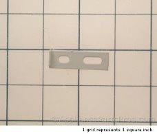 Thermador Bracket, Glass Retainer (White)