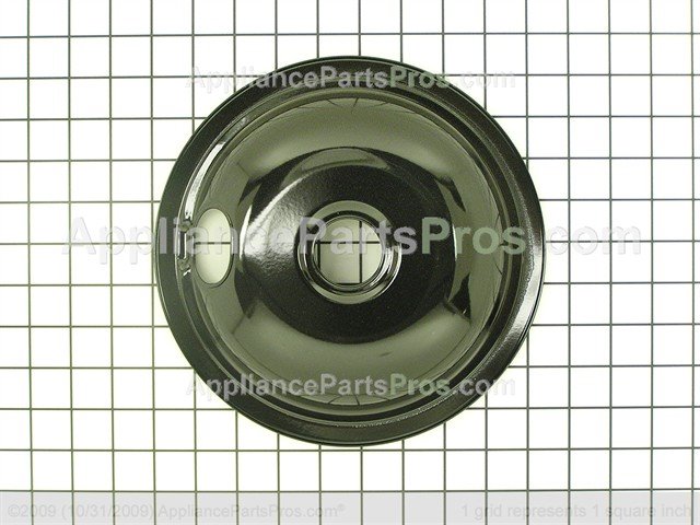 ClimaTek Range 8 Black Porcelain Burner Drip Bowl fits Frigidaire Electrolux A316222301 AP3961422 318067075