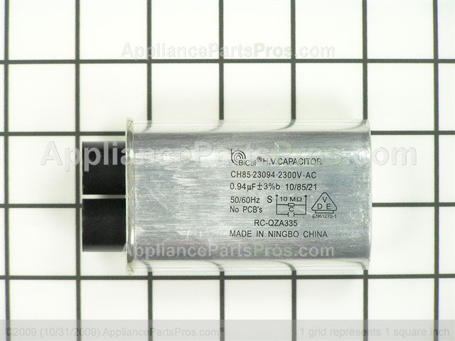 Frigidaire Electrolux  Microwave High Voltage Capacitor 5304467671 with diode 