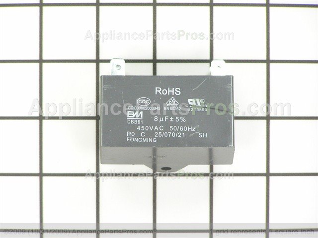 frigidaire window ac capacitor