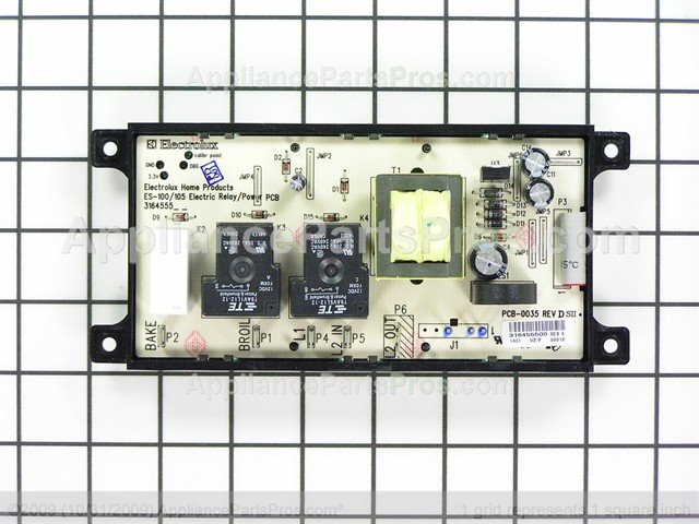 Frigidaire 318185352 Range Oven Control Board and Clock Genuine OEM part 