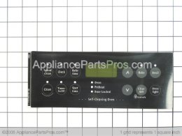 Frigidaire Overlay (Control Panel)