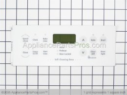 Crosley Control Panel Overlay (Electronic Oven Control)