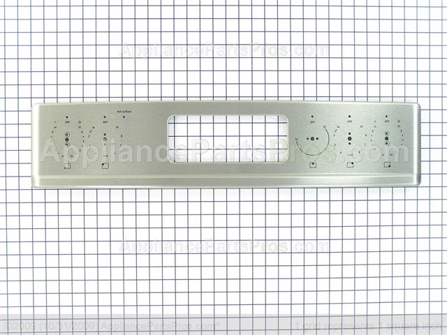 316572418 ELECTROLUX FRIGIDAIRE Range control panel stainless 