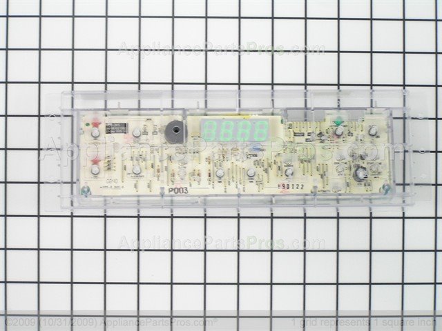 WB27K10356 GE Range oven control board and clock 