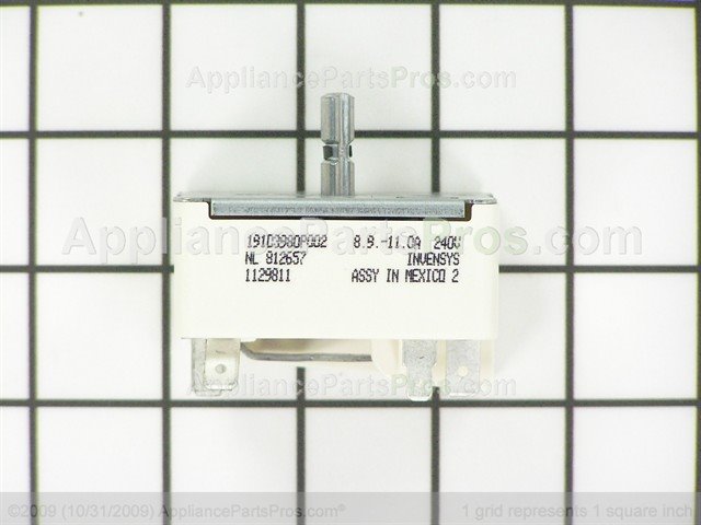 GE WB23K10003 Range/Stove/Oven Control Switch