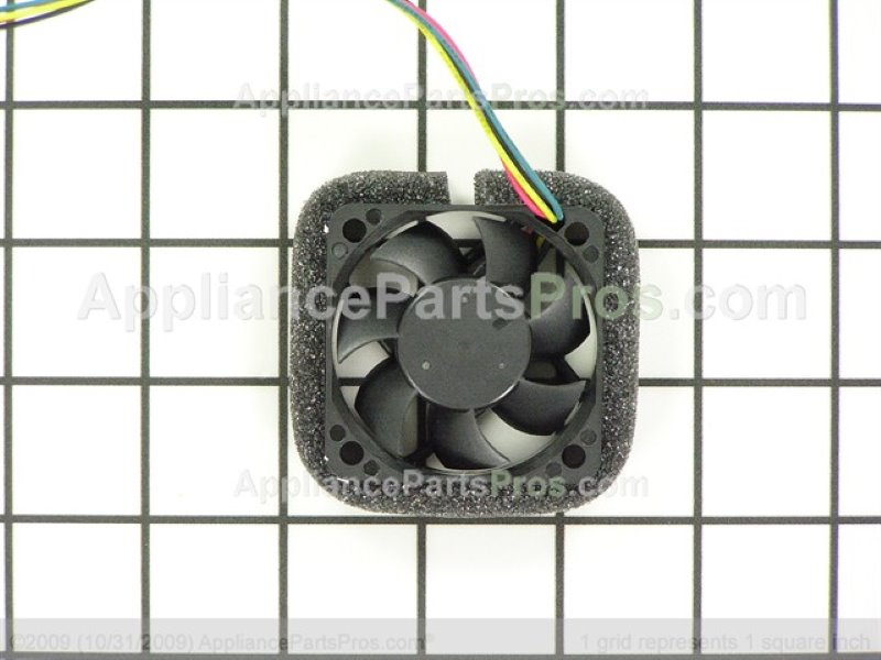WR60X23104 Damper and Fan Assembly | Genuine GE OEM In Stock