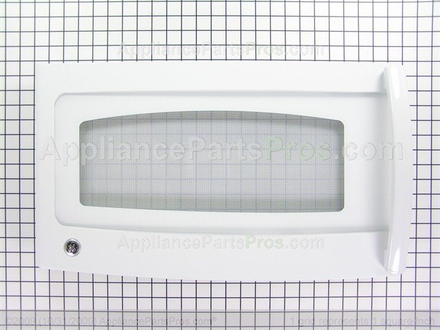 WB56X24440 GE Microwave door assembly 