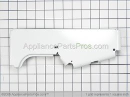 End Cover, Left Side (White)