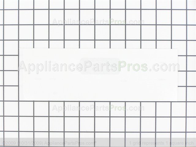 Genuine WB27K10106 GE Range Overlay