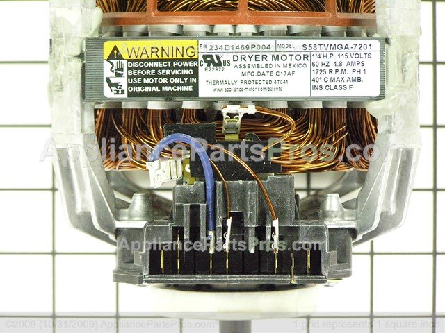 Dryer Motor Wiring Diagram from cdn.appliancepartspros.com