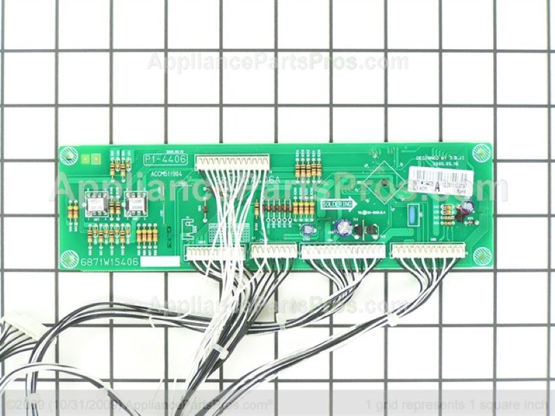 WB27X10858 Display Control Board | Genuine GE OEM In Stock