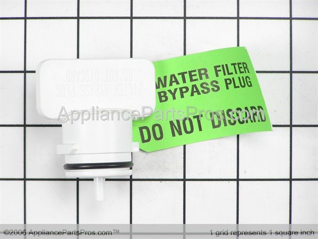 Ge Wr02x10173 Water Filter Bypass Plug Appliancepartspros Com
