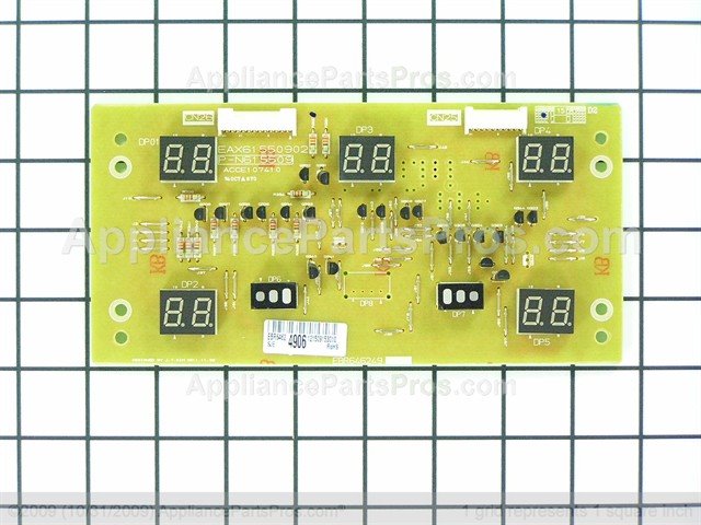 Pcb Assembly,display EBR64624906 / AP5680282