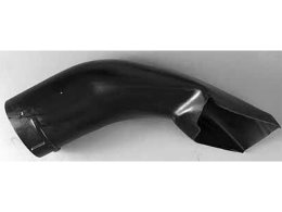 White Outdoor Discharge Chute