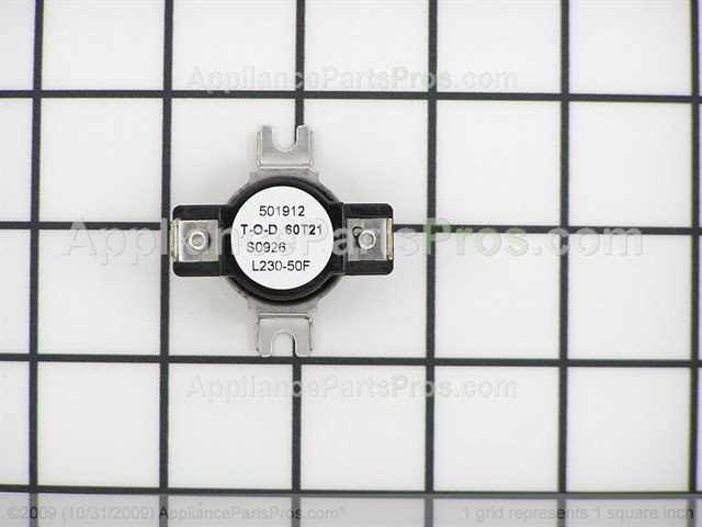 Dryer Thermostat Limit Switch Replaces Samsung # L230-50F 2068548 PS4205216