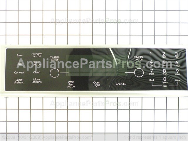 Control Panel Assembly (Console)