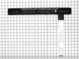 Kitchenaid Control Panel Overlay (Black)