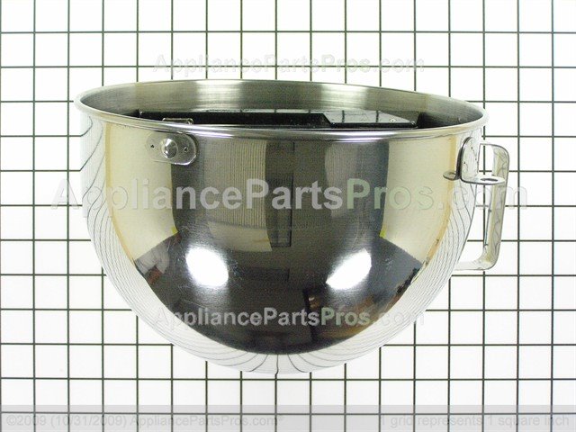 WPW10717235 - KitchenAid Mixer 5QT S.S. Bowl with Handle, KN25WPBH