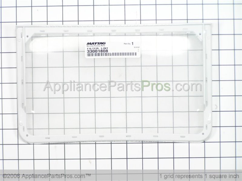 Supco Dryer Lint Screen Filter DE5100 For GE WE18X25100 WE18M28 WE18M19