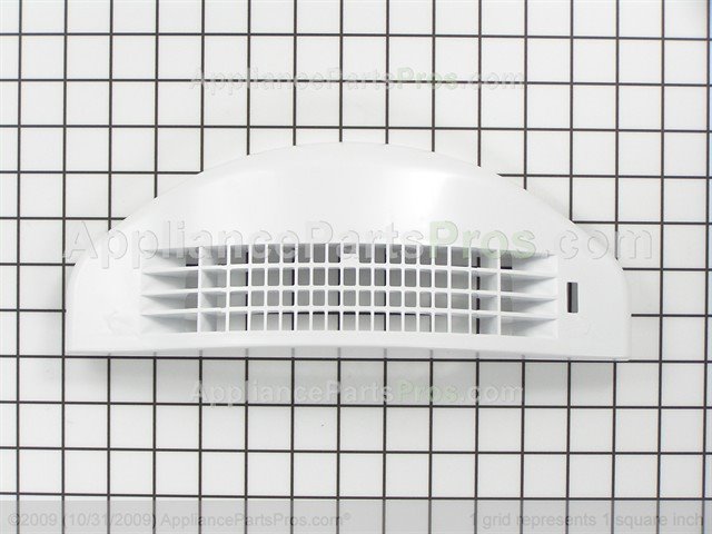 67001079 WPW10175909 WHIRLPOOL KENMORE EVAPORATOR COVER GRILL 