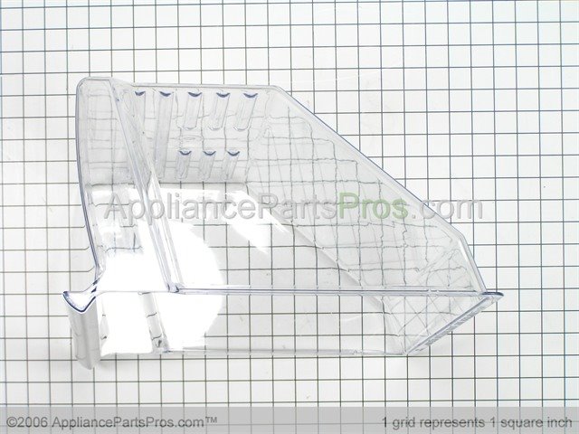 WP2188664 Lower Clear Crisper Pan Compatible with Whirlpool