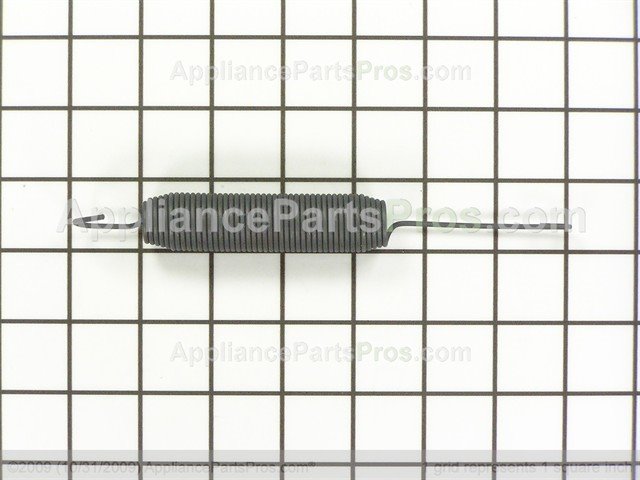 Dishwasher door spring