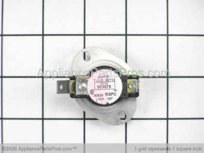 503979 Whirlpool Thermostat Cycling Pk/W 503979 